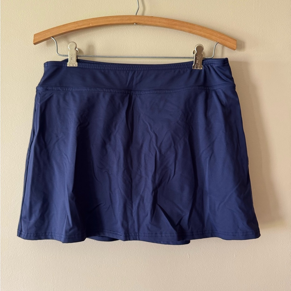 Lands' End Women's Swim Skirt - Navy Blue